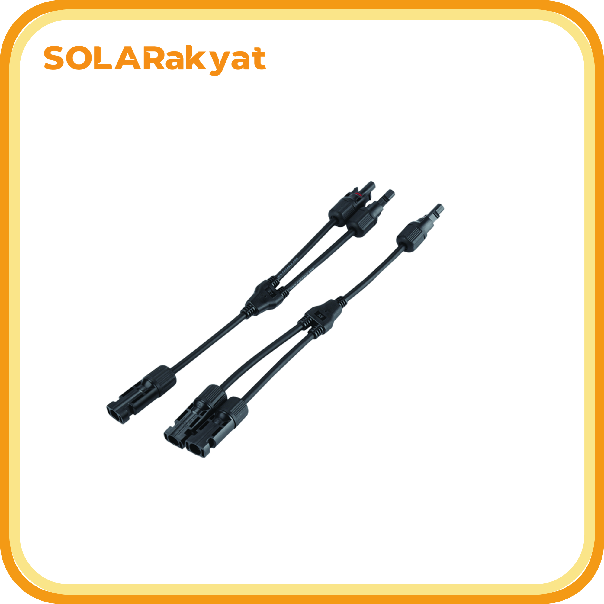 Foto 3 MC4 Connector Y Branch-World Sunlight