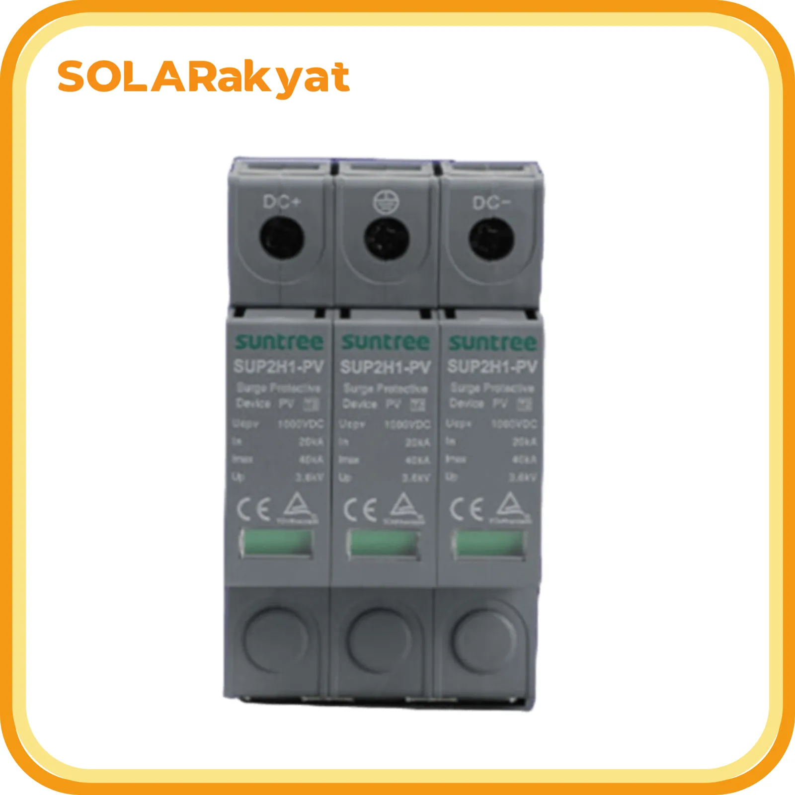 DC SPD 3 Pole 1000Vdc-Suntree